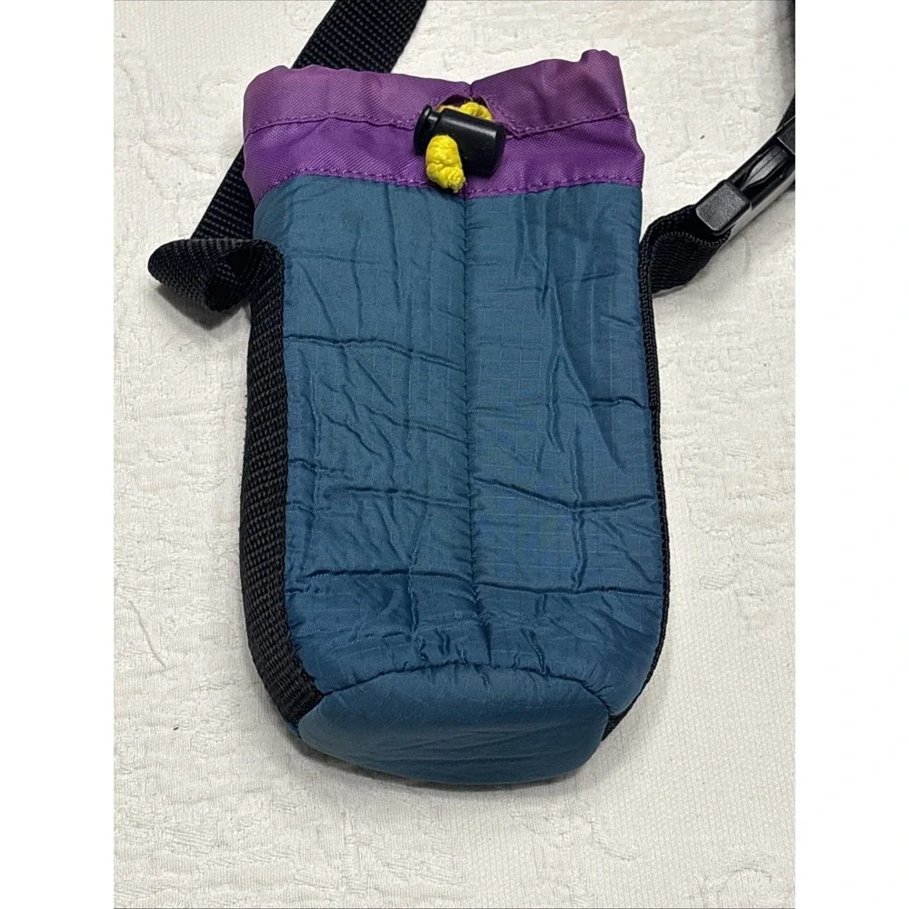Vintage Coleman Purple Hip Waist Hiking Pack Water Bottle Holder Pocket 90's Y2K